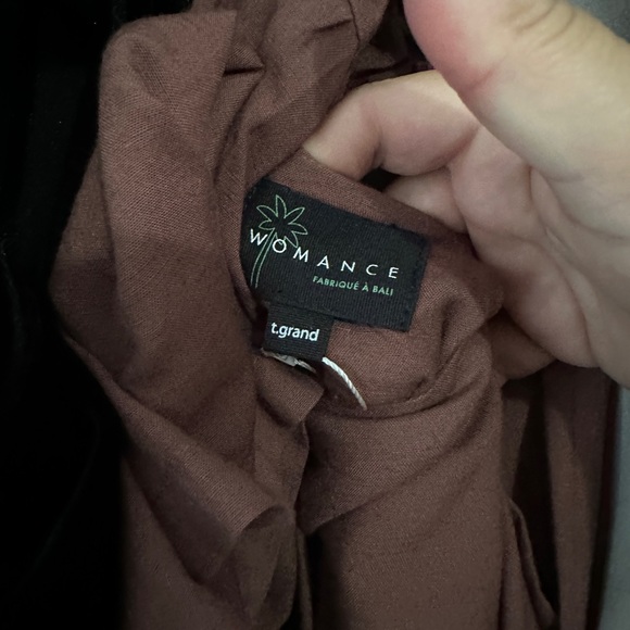 WOMANCE dress in Terra cotta - Picture 7 of 7